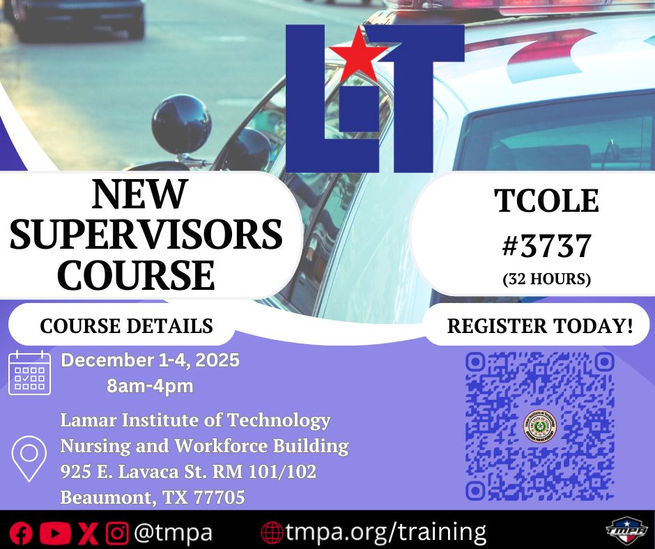 New Supervisors Course - December 1-4 (8:00 AM - 4:00 PM) New Supervisors Course - December 1-4 (8:00 AM - 4:00 PM)