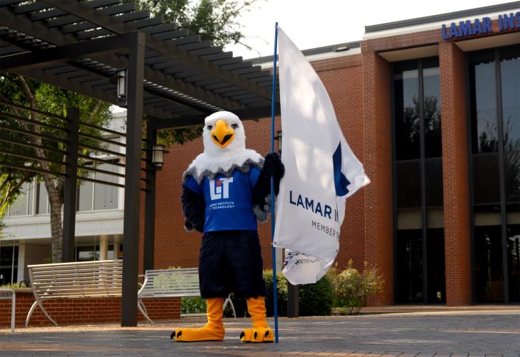 attachment image-Lamar Institute of Technology Unveils Refreshed Mascot, Maverick the Eagle
